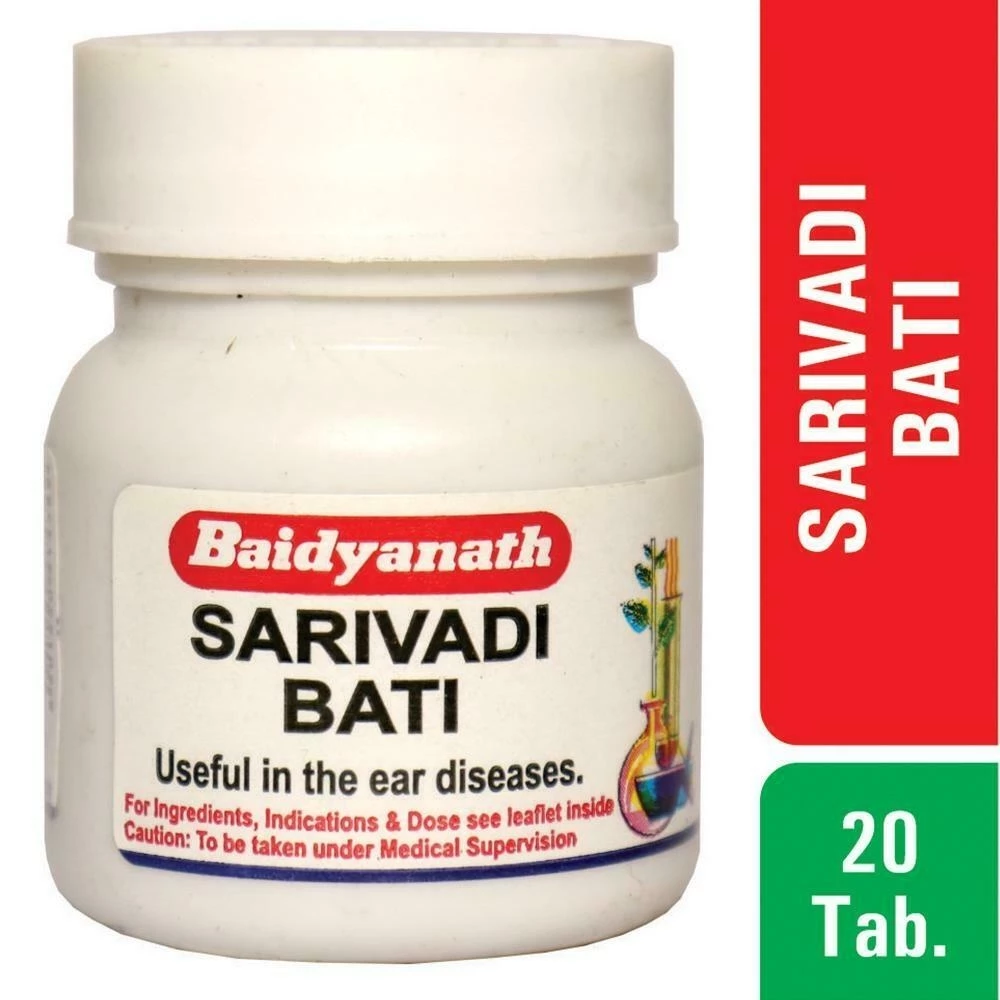 Baidyanath Sarivadi Bati, 20 Tablets-1.webp
